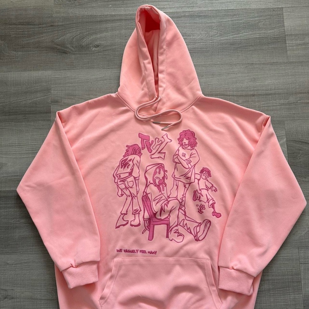 aelfric eden inspired cartoon line character hoodie